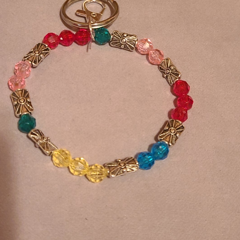 Beaded keychain